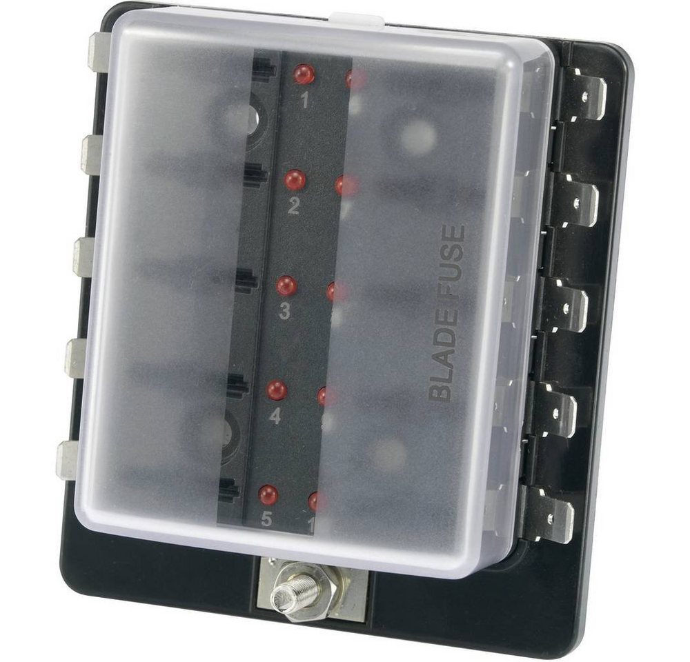 TRU COMPONENTS Sicherungshalter KFZ-Sicherungshalter mit Status-LED 1588005, mit Statusanzeige TRU COMPONENTS Sicherungshalter KFZ-Sicherungshalter mit Status-LED 1588005, mit Statusanzeige von TRU COMPONENTS