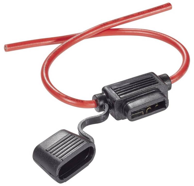 TRU COMPONENTS Sicherungshalter TRU COMPONENTS Kfz Flachsicherungs-Halter Flachsicherung Standard 30 von TRU COMPONENTS