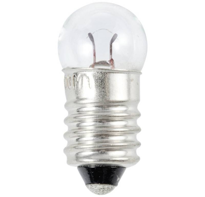 TRU COMPONENTS Spezialleuchtmittel TRU COMPONENTS TC-11937120 Kugellampe 1.4 W 4.8 V E10 Klar 1 St. von TRU COMPONENTS