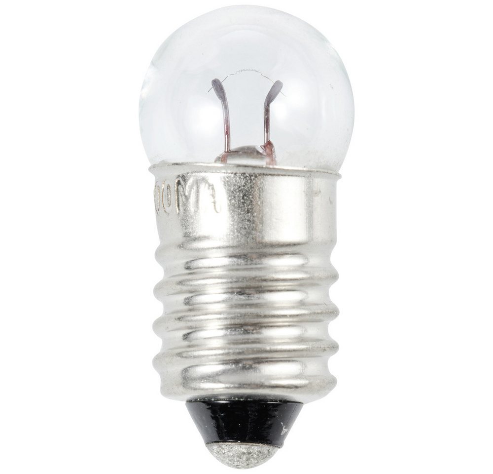 TRU COMPONENTS Spezialleuchtmittel TRU COMPONENTS TC-11937144 Kugellampe 2 W 6 V E10 Klar 1 St. von TRU COMPONENTS