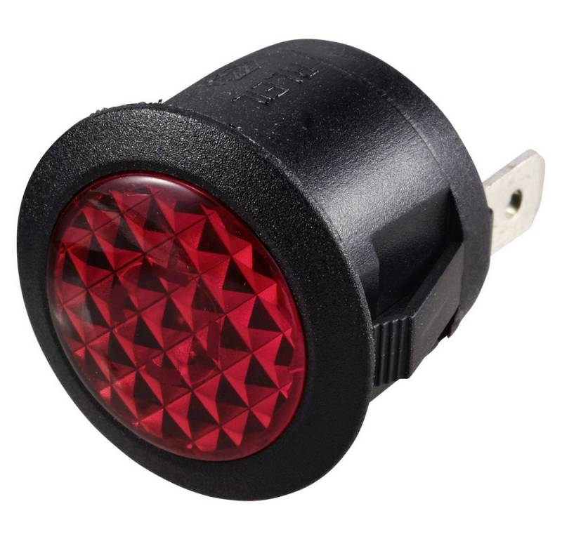 TRU COMPONENTS Spezialleuchtmittel TRU COMPONENTS TC-12659376 Neon-Signalleuchte 230 V/AC 20 mm Rot 1 S von TRU COMPONENTS