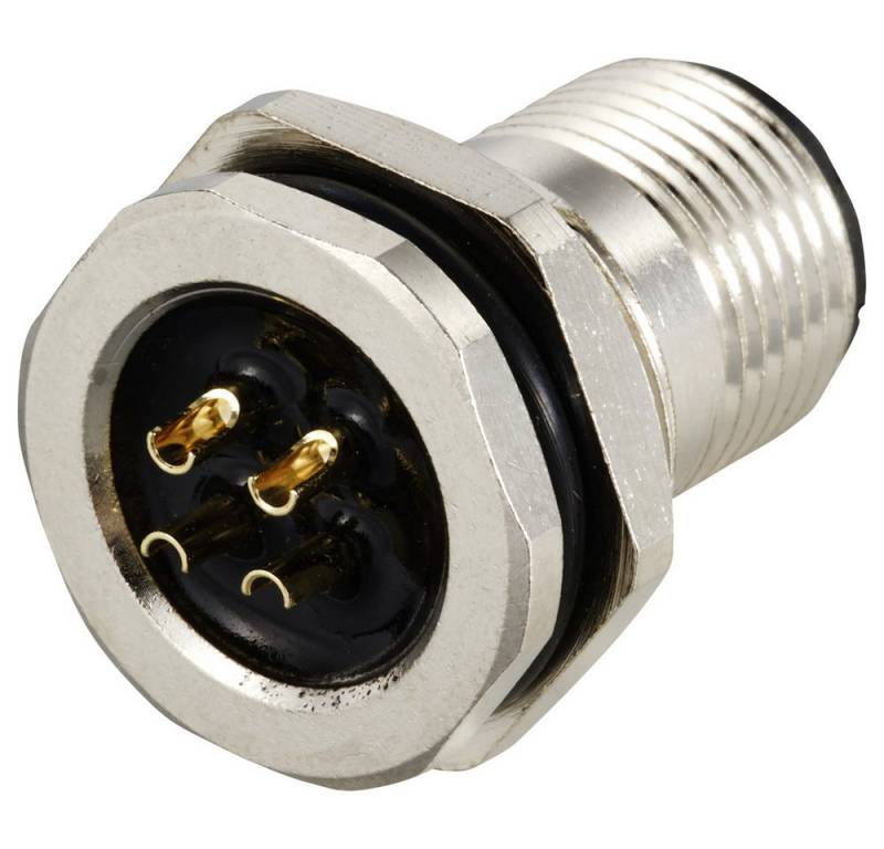 TRU COMPONENTS Steckdose TRU COMPONENTS TC-12833064 Sensor/Aktor Einbaustecker M12 Stecker, Ein, TC-12833064 von TRU COMPONENTS