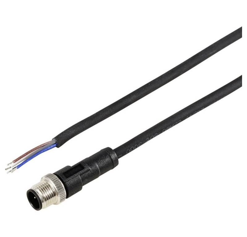 TRU COMPONENTS Steckdose TRU COMPONENTS TC-12833180 Sensor-/Aktor-Anschlussleitung M12 Stecker, TC-12833180 von TRU COMPONENTS