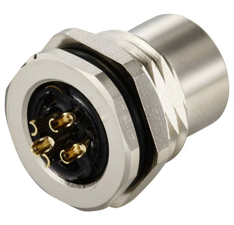 TRU COMPONENTS Steckdose TRU COMPONENTS TC-12833208 Sensor/Aktor Einbaubuchse M12 Buchse, Einba, TC-12833208 von TRU COMPONENTS