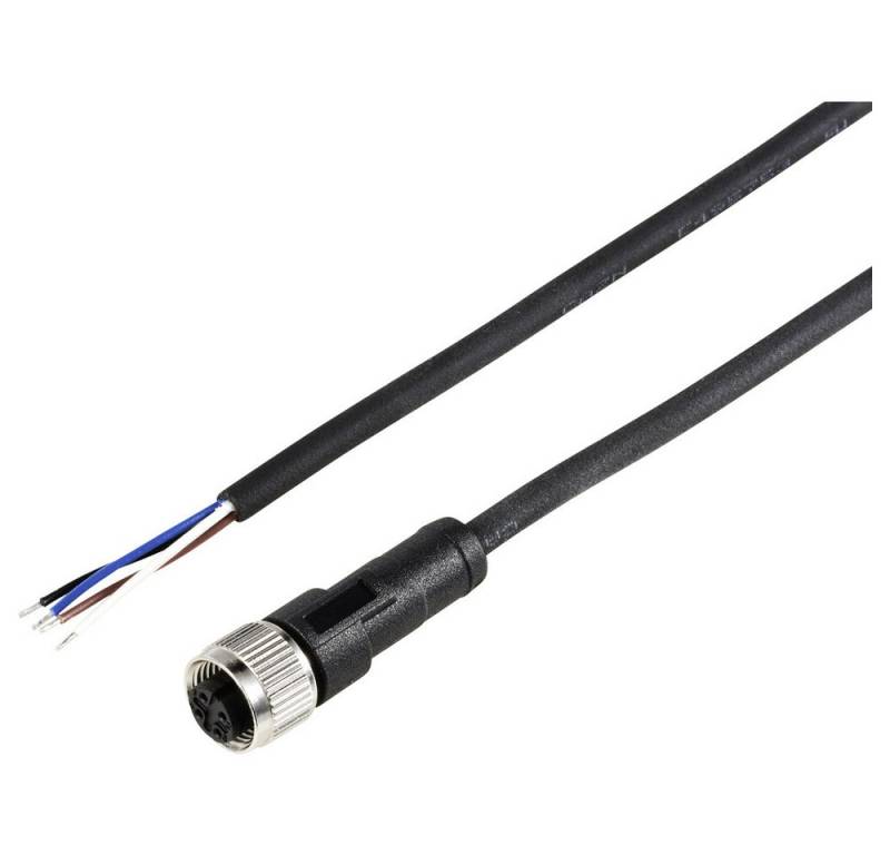 TRU COMPONENTS Steckdose TRU COMPONENTS TC-12833224 Sensor-/Aktor-Anschlussleitung M12 Kupplung, TC-12833224 von TRU COMPONENTS