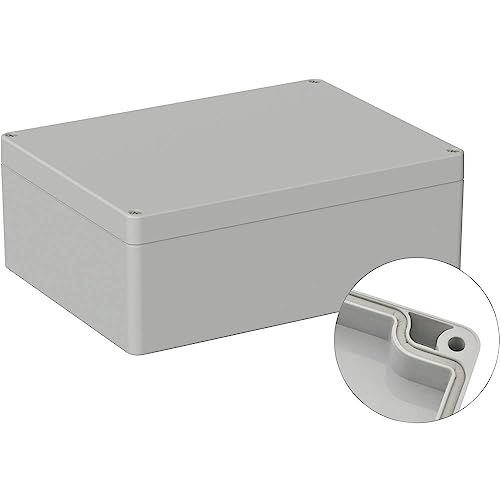 TRU COMPONENTS TC-9065488 Outdoor-Gehäuse 200 x 150 x 75 Polycarbonat Lichtgrau (RAL 7035) 1 St. von TRU Components