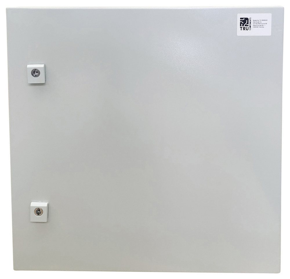 TRU COMPONENTS TRU COMPONENTS TC-S505020 Schaltschrank 500 x 500 x 200 Stahlblech Lic Steckdosenverteiler TRU COMPONENTS TRU COMPONENTS TC-S505020 Schaltschrank 500 x 500 x 200 Stahlblech Lic Steckdosenverteiler von TRU COMPONENTS
