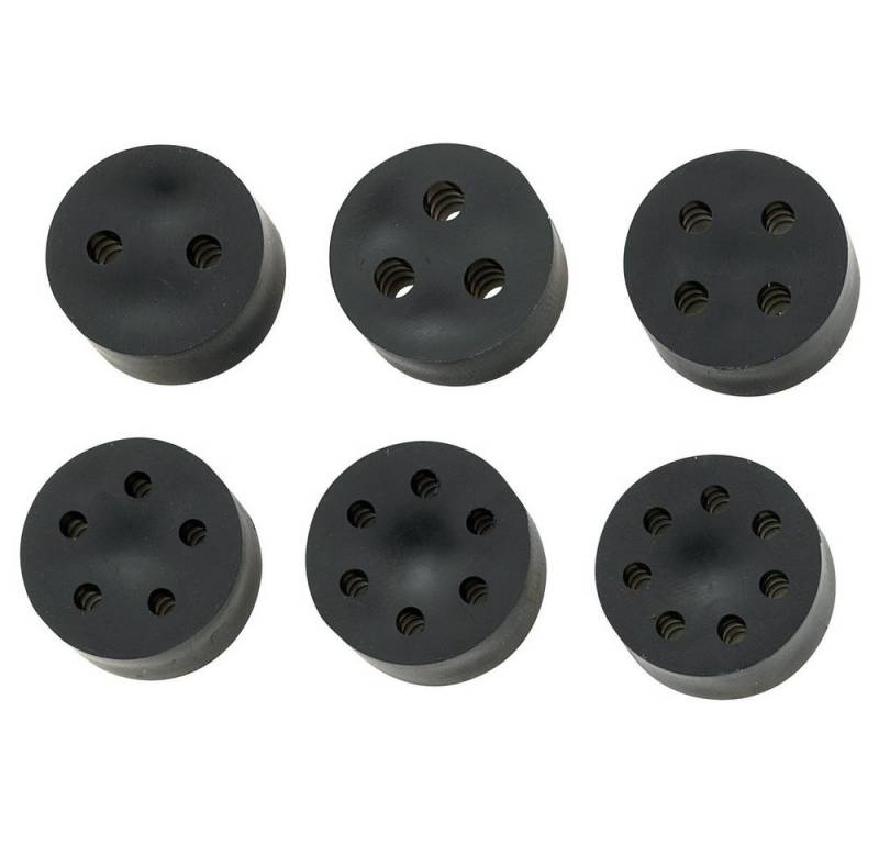 TRU COMPONENTS Verbindungsmuffe TRU COMPONENTS TC-10820804 TC-MH16-2A203 Mehrfachdichteinsatz PG13., TC-MH16-2A203 von TRU COMPONENTS