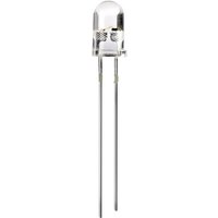 1556965 led bedrahtet Gelb Rund 5 mm 2180 mcd, 6500 mcd 50 ° 20 mA 3.3 v - Tru Components von TRU Components