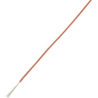 Tru Components - 1567230 Litze LiY 1 x 0.50 mm² Rot 100 m von TRU Components