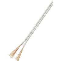 1570216 Litze 2 x 1.50 mm² Weiß 50 m - Tru Components von TRU Components