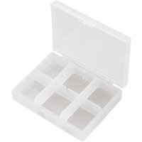 Tru Components - PP06-01 Sortimentskasten (l x b x h) 84 x 63 x 20 mm Anzahl Fächer: 6 variable Untert von TRU Components