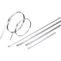 1592752 TC-BCT-201203 Kabelbinder 201 mm 4.60 mm Silber 1 St. - Tru Components von TRU Components