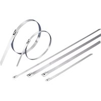 Tru Components - 1592774 TC-BCT201L203 Kabelbinder 201 mm 7.90 mm Silber 1 St. von TRU Components