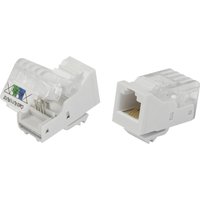 93014c937 Modularbuchse, werkzeuglos Buchse, gerade Natur 1 St. - Tru Components von TRU Components