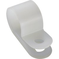 Befestigungsschelle schraubbar 532032 Bündel-Ø-Bereich 12 mm (max) Natur 25 St. - Tru Components von TRU Components