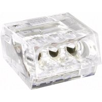 Tru Components - Dosenklemme flexibel: - starr: 0.25-2.5 mm² Polzahl: 2 Transparent 1 St. von TRU Components