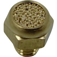 Tru Components - Druckluft-Schalldämpfer TC-12770320 Außengewinde M5 15 bar Bronze 1 St. von TRU Components