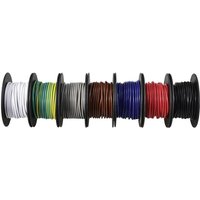 [GEBRAUCHT] Tru Components Tc 12112368 Litze 1.0 Mm² Schwarz Einzeladern Drähte Kabel B-Ware von TRU Components