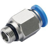 Tru Components - Gerade-Verbinder PC8-G02 Rohr-Ø: 8 mm Gewinde-Maß: G1/4' 1 St. von TRU Components
