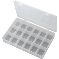 Tru Components - PP18-01 Sortimentskasten (l x b x h) 278 x 192 x 43 mm Anzahl Fächer: 18 feste Untert von TRU Components