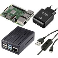 TRU COMPONENTS Pure Set Raspberry Pi® 3 B+ 1GB 4 x 1.4GHz inkl. Netzteil, inkl. Gehäuse von TRU Components