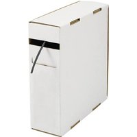 TRU Components 1566766 Schrumpfschlauch ohne Kleber Schwarz 18mm 9mm Schrumpfrate:2:1 5m von TRU Components