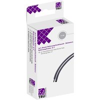 Tru Components - T1904CA026 Schrumpfschlauch ohne Kleber Schwarz 1.50 mm 0.80 mm Schrumpfrate:2:1 1 m von TRU Components