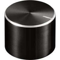 TC-11613872 Drehknopf mit Knopfmarkierung Schwarz (ø x h) 17 mm x 13 mm Aluminium, p - Tru Components von TRU Components
