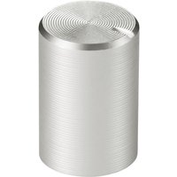 TC-11613900 Drehknopf mit Knopfmarkierung Silber (ø x h) 10 mm x 15 mm Aluminium, Pl - Tru Components von TRU Components