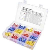 TC-11894508 Quetschverbinder-Sortiment 0.5 mm² 6.0 mm² Rot, Blue, Gelb 520 St. - Tru Components TC-11894508 Quetschverbinder-Sortiment 0.5 mm² 6.0 mm² Rot, Blue, Gelb 520 St. - Tru Components von TRU Components