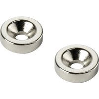 Tru Components - TC-12250616 Permanent-Magnet Ring (ø x h) 20 mm x 5 mm M4 Grenztemperatur (max.): 1 von TRU Components