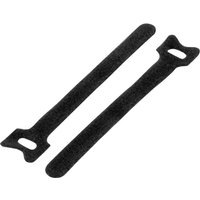 Tru Components - TC-12351676 Klettkabelbinder zum Bündeln Haft- und Flauschteil (l x b) 135 mm x 12 m von TRU Components