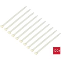 Tru Components - TC-12533312 Kabelbinder 280 mm 12.7 mm Naturweiß hvac 100 St. von TRU Components