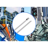 Tru Components - TC-12656556 Stahlkabelbinder 520 mm 4.6 mm aisi 316 100 St. von TRU Components