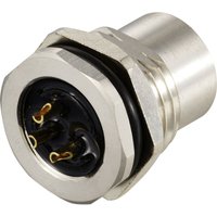 Tru Components - TC-12833196 Sensor/Aktor Einbaubuchse M12 Buchse, Einbau Polzahl Sensoren: 3 1 St. von TRU Components
