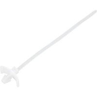 Tru Components - TC-13030668 TC-WM-100-2.5-N Kabelbinder 100 mm 2.5 mm Natur mit Flügelverschluss, che von TRU Components