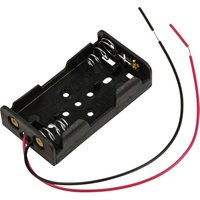 TC-13220616 Batteriehalter 2x Mignon (aa) Kabel (l x b x h) 60 x 33 x 14.6 mm - Tru Components von TRU Components