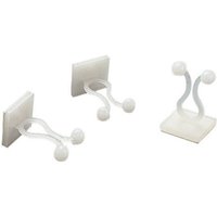 Tru Components - TC-TTB08203 Kabeldriller selbstklebend 1593028 Bündel-Ø-Bereich 10 mm (max) Natur 1 von TRU Components