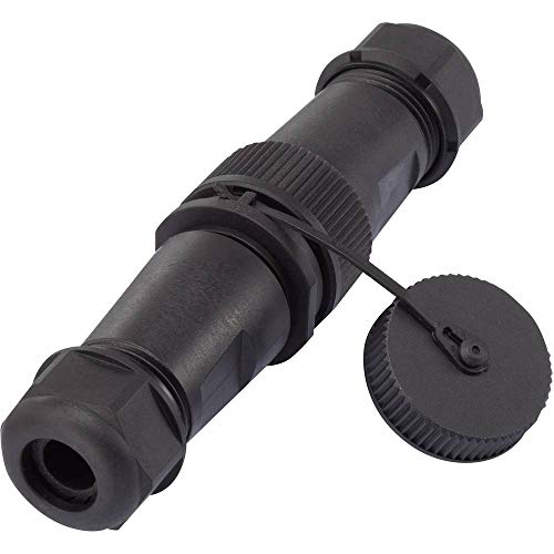 TRU COMPONENTS 1094579 Rundstecker Stecker, gerade, Buchse, gerade Gesamtpolzahl: 2 1 St. von TRU Components