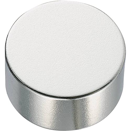 TRU COMPONENTS 505879 Permanent-Magnet Rund (Ø x H) 20 mm x 10 mm N45 1.33-1.37 T Grenztemperatur (max.): 80 °C von TRU Components