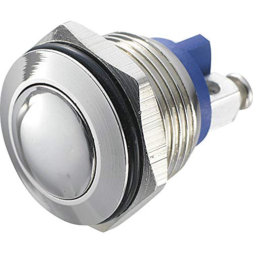 TRU COMPONENTS 701271 GQ 16B-N Vandalismusgeschützter Drucktaster 48 V/DC 2 A 1 x Aus/(Ein) tastend IP65 1 St. von TRU Components