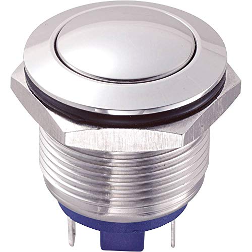 TRU COMPONENTS 701893 GQ19B-10/J/N Vandalismusgeschützter Drucktaster 36 V/DC 2 A 1 x Aus/(EIN) tastend IP65 1 St. von TRU Components