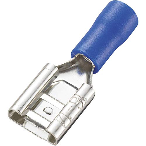 TRU COMPONENTS 737509 Flachsteckhülse Steckbreite: 8.0 mm Steckdicke: 0.8 mm 180 ° Teilisoliert Blau 100 St. TRU COMPONENTS 737509 Flachsteckhülse Steckbreite: 8.0 mm Steckdicke: 0.8 mm 180 ° Teilisoliert Blau 100 St. von TRU Components