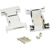 TRU COMPONENTS TC-2523000 D-SUB Adaptergehäuse Polzahl (num): 9, 9 Kunststoff, metallisiert 180° S von TRU Components