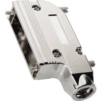 TRU COMPONENTS TC-2523020 D-SUB Gehäuse Polzahl (num): 9 Metall Silber 100St. von TRU Components