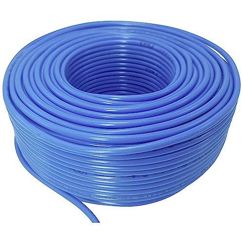 TRU COMPONENTS Druckluftschlauch PU12X8 Polyurethan Blau Innendurchmesser: 8 mm 10 bar 100 m von TRU Components