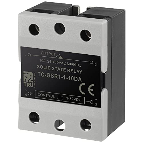 TRU COMPONENTS Halbleiterrelais TC-GSR-1-10DA 10 A Schaltspannung (max.): 480 V/AC Gleichstromschaltung 1 St. von TRU Components