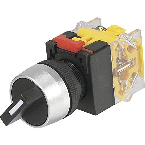 TRU COMPONENTS LAS0-A3Y-20X/32 Drehschalter 250V/AC 5A Schaltpositionen 3 2x45° IP40 1 Stück von TRU Components