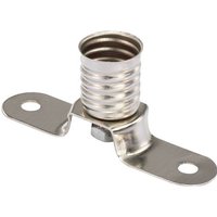 TRU COMPONENTS 1229340 Lampenfassung Sockel (Miniaturlampen): E10 Anschluss: Lötöse 1St. von TRU Components